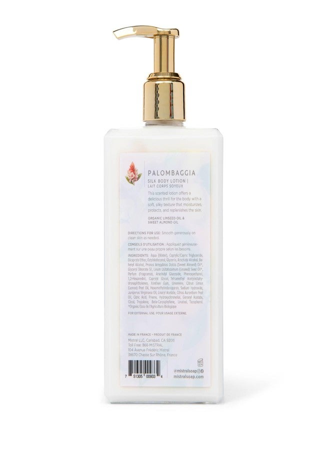 Mistral Palombaggia Silk Body Lotion for Women – Luxury Moisturizing Body Lotion | Moisturizer with Sweet Almond Oil & Organic Linseed Oil | Natural, Non-Greasy, Paraben-Free, Clean | 8.7 fl oz - Image 2